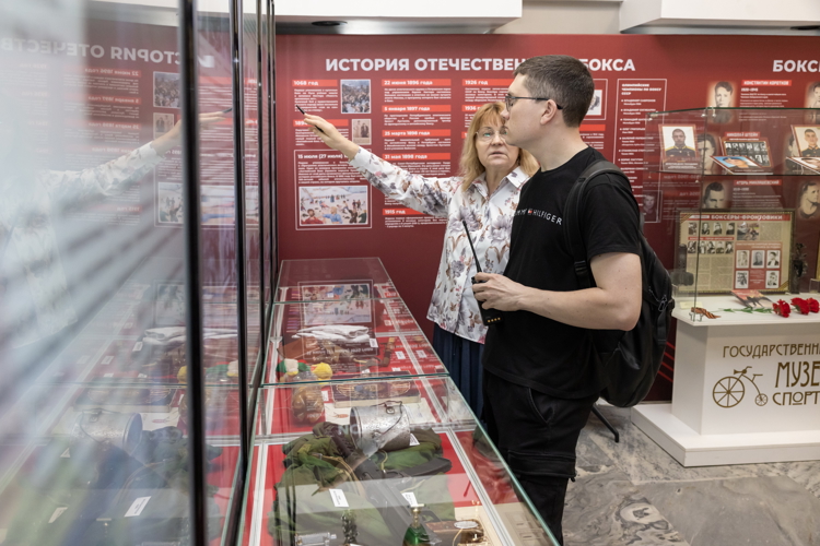 Центральный музей войск национальной гвардии представил передвижную выставку на чемпионате Росгвардии по боксу «Кубок Победы»