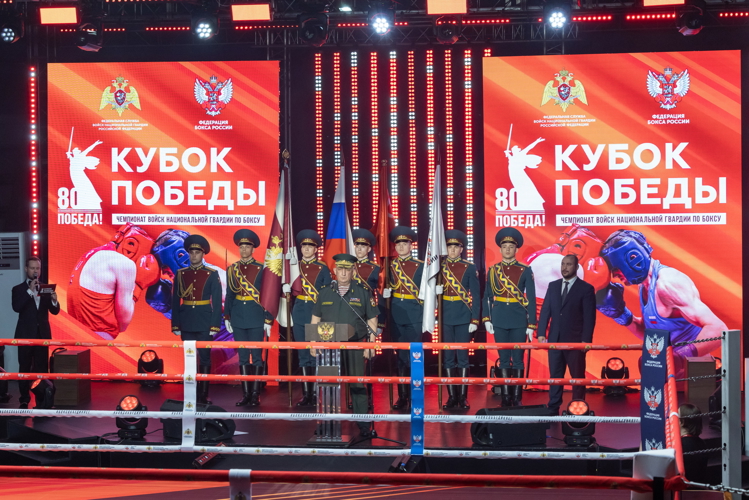 Центральный музей войск национальной гвардии представил передвижную выставку на чемпионате Росгвардии по боксу «Кубок Победы»