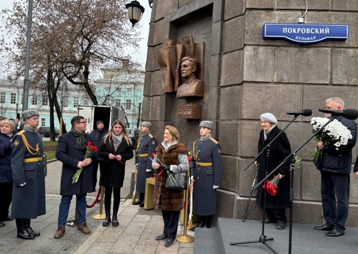 В Москве увековечили память Героя Советского Союза Александра Григорьевича Тимощенко - бывшего начальника артиллерии прославленной дивизии имени Ф.Э. Дзержинского