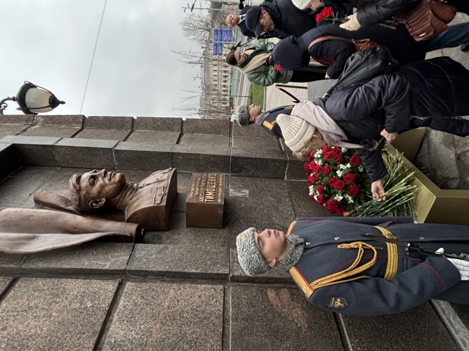 В Москве увековечили память Героя Советского Союза Александра Григорьевича Тимощенко - бывшего начальника артиллерии прославленной дивизии имени Ф.Э. Дзержинского