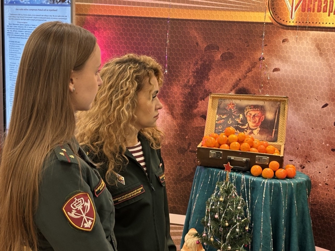 Центральный музей войск национальной гвардии принял участие в обеспечении праздничных предновогодних мероприятий