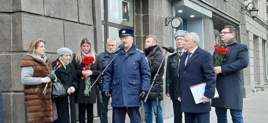 В Москве увековечили память Героя Советского Союза Александра Григорьевича Тимощенко - бывшего начальника артиллерии прославленной дивизии имени Ф.Э. Дзержинского