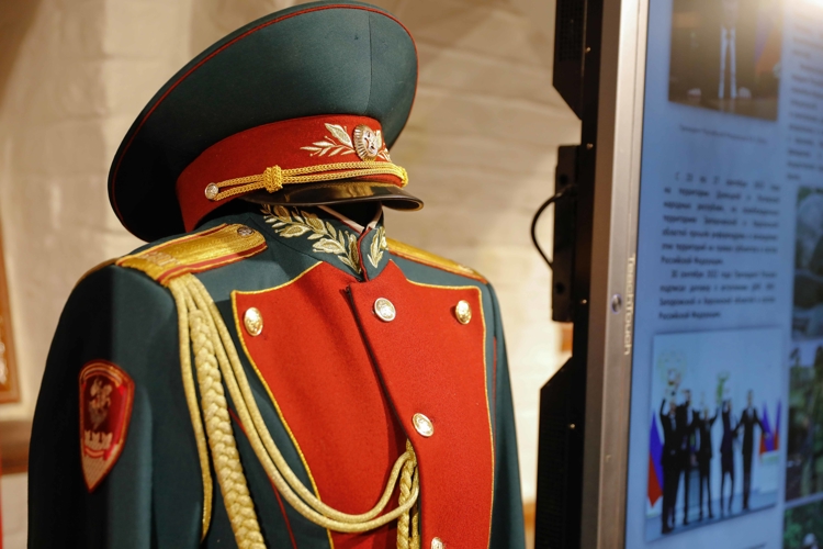 В Доме Российского исторического общества открылась выставка Центрального музея войск национальной гвардии