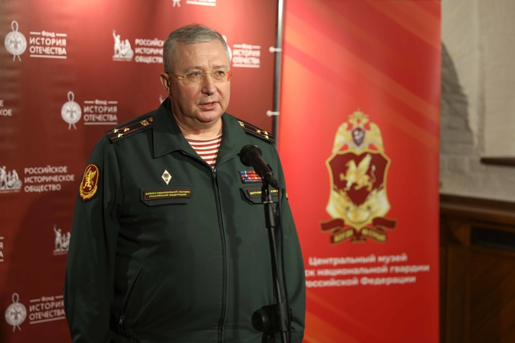 В Доме Российского исторического общества открылась выставка Центрального музея войск национальной гвардии