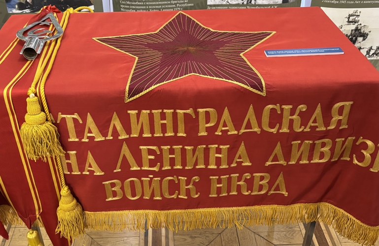 Уникальная выставка двух военных музеев организована в центральном аппарате Росгвардии