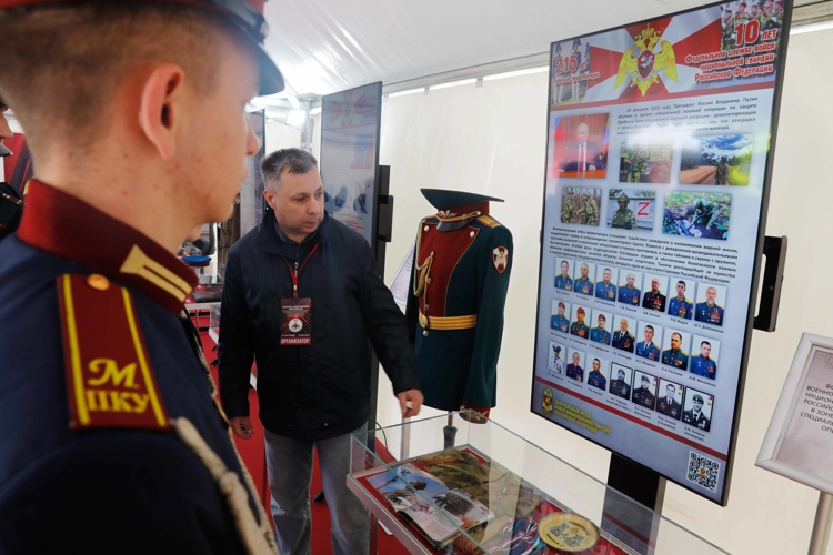 Центральный музей войск национальной гвардии принял участие в военно-спортивном фестивале Росгвардии в столичном спорткомплексе «Лужники»